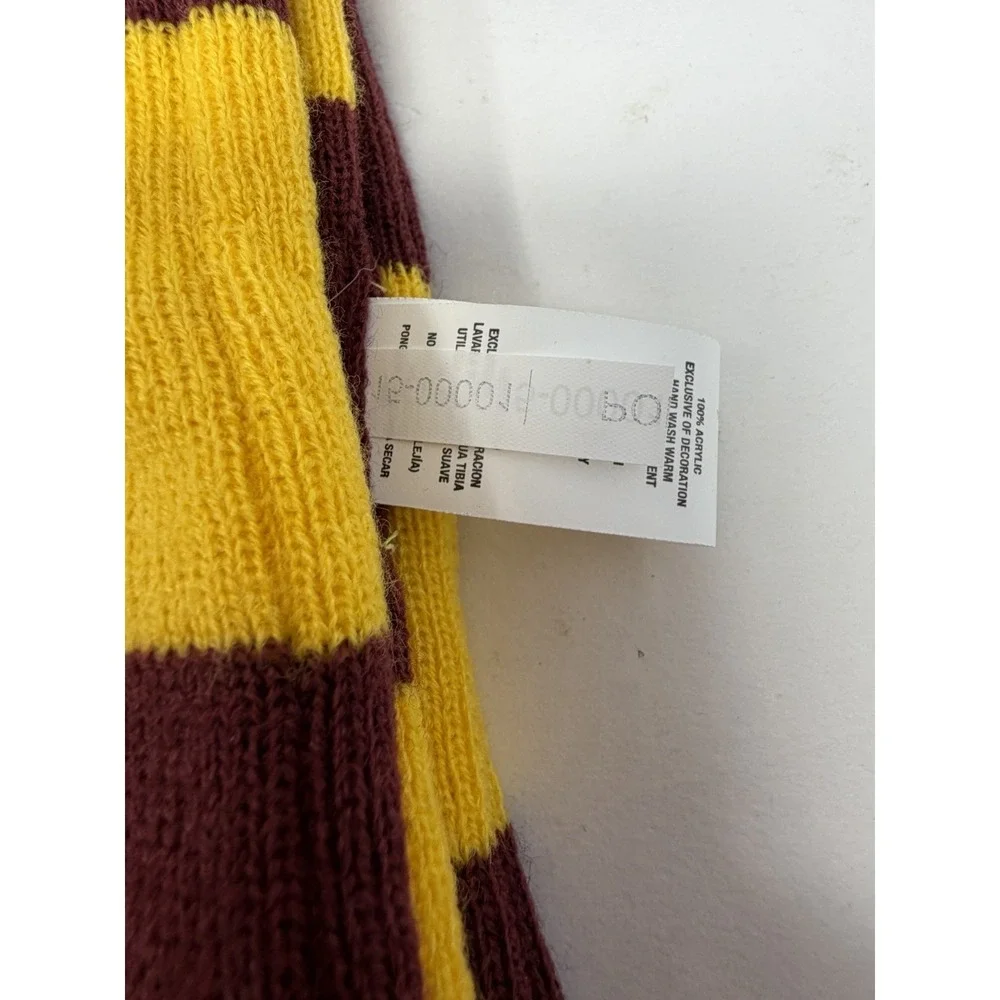 Washington Redskins NFL Knit Scarf Forever Collectibles NWT Burgundy Gold Stripe